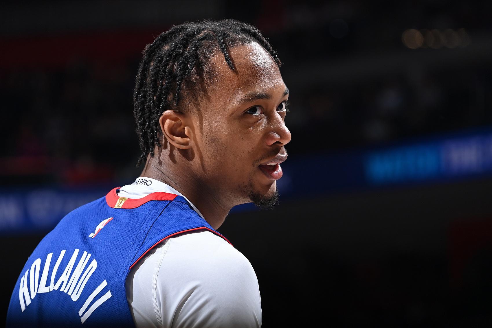 活塞GM：我们非常欣赏霍兰的竞争天性和职业道德 他渴望做到最佳