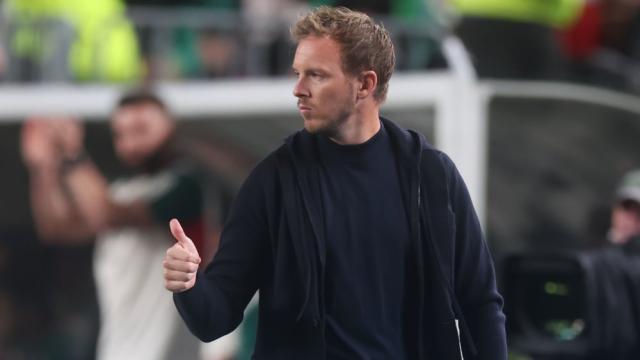 纳格尔斯曼满意美国行的大部分，但显然不包括后防